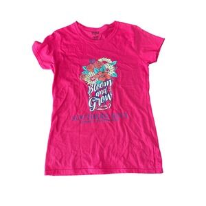 Southern Soul Bloom and Grow‎ Graphic Tee T-Shirt - Women's Medium Pink